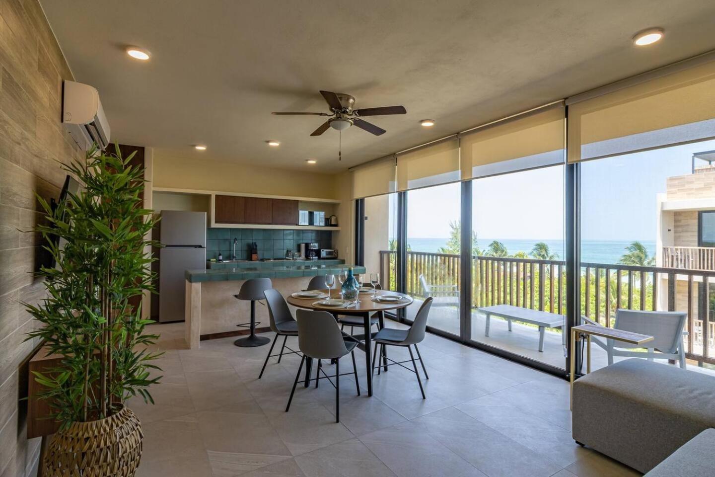 Penthouse Con Alberca Privada Y Hermosas Vistas Al Mar - A301 جزيرة هول بوكس المظهر الخارجي الصورة