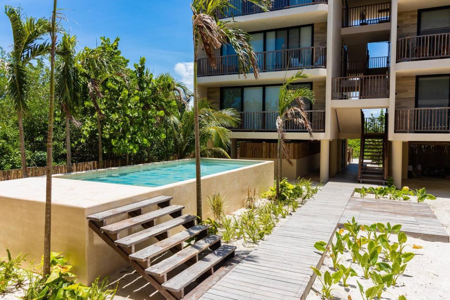 Penthouse Con Alberca Privada Y Hermosas Vistas Al Mar - A301 جزيرة هول بوكس المظهر الخارجي الصورة