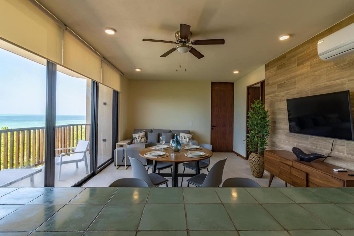 Penthouse Con Alberca Privada Y Hermosas Vistas Al Mar - A301 جزيرة هول بوكس المظهر الخارجي الصورة