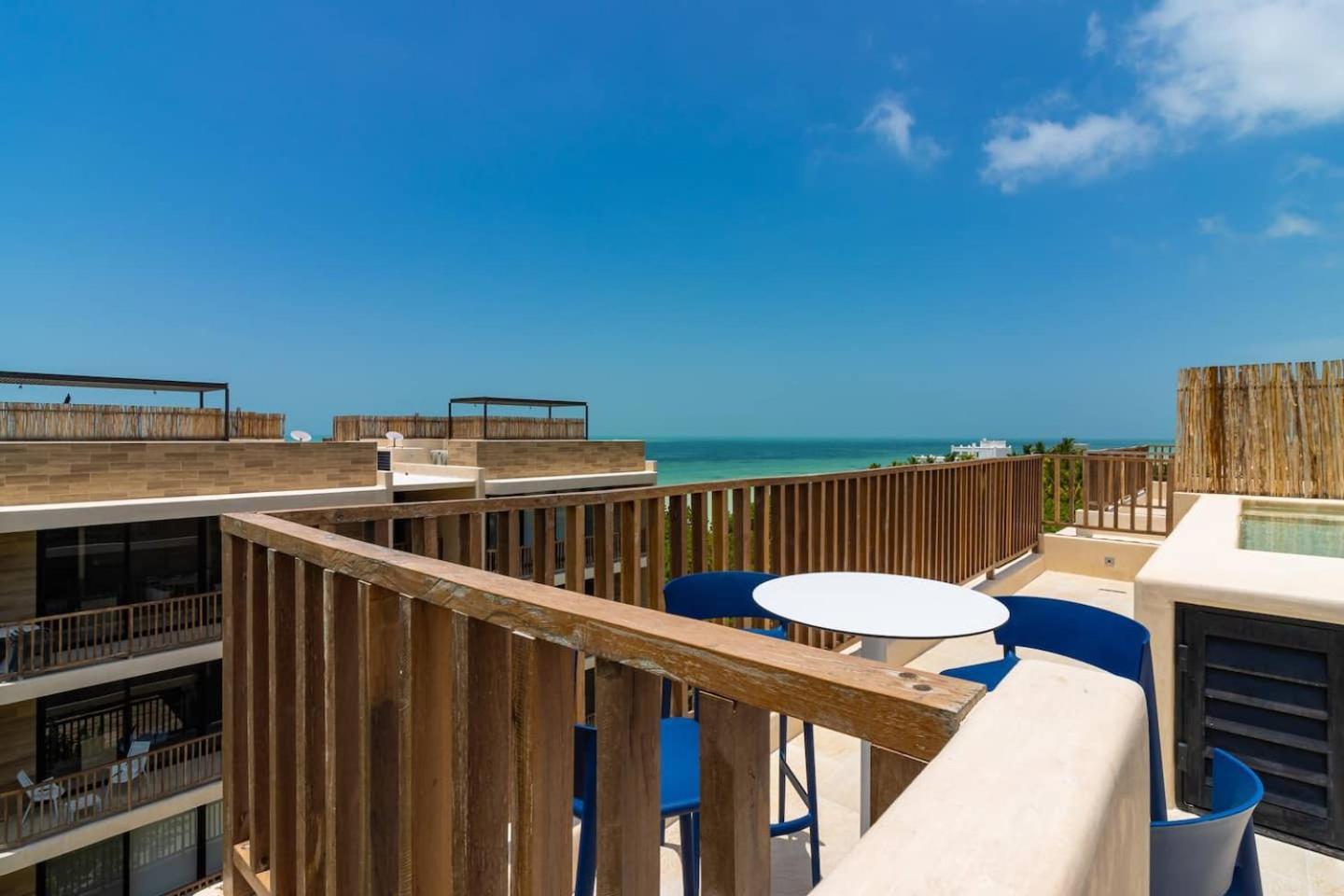 Penthouse Con Alberca Privada Y Hermosas Vistas Al Mar - A301 جزيرة هول بوكس المظهر الخارجي الصورة