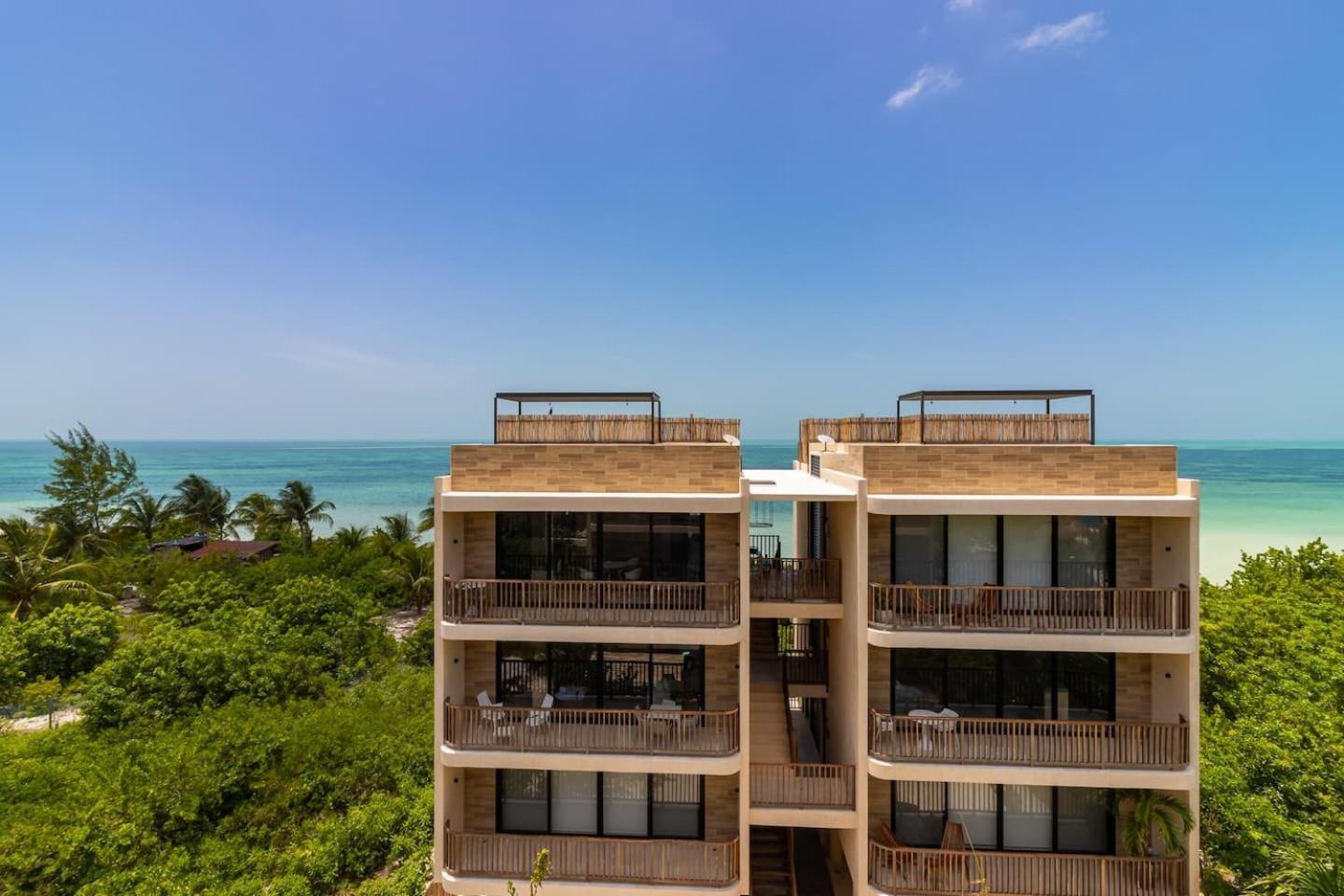 Penthouse Con Alberca Privada Y Hermosas Vistas Al Mar - A301 جزيرة هول بوكس المظهر الخارجي الصورة