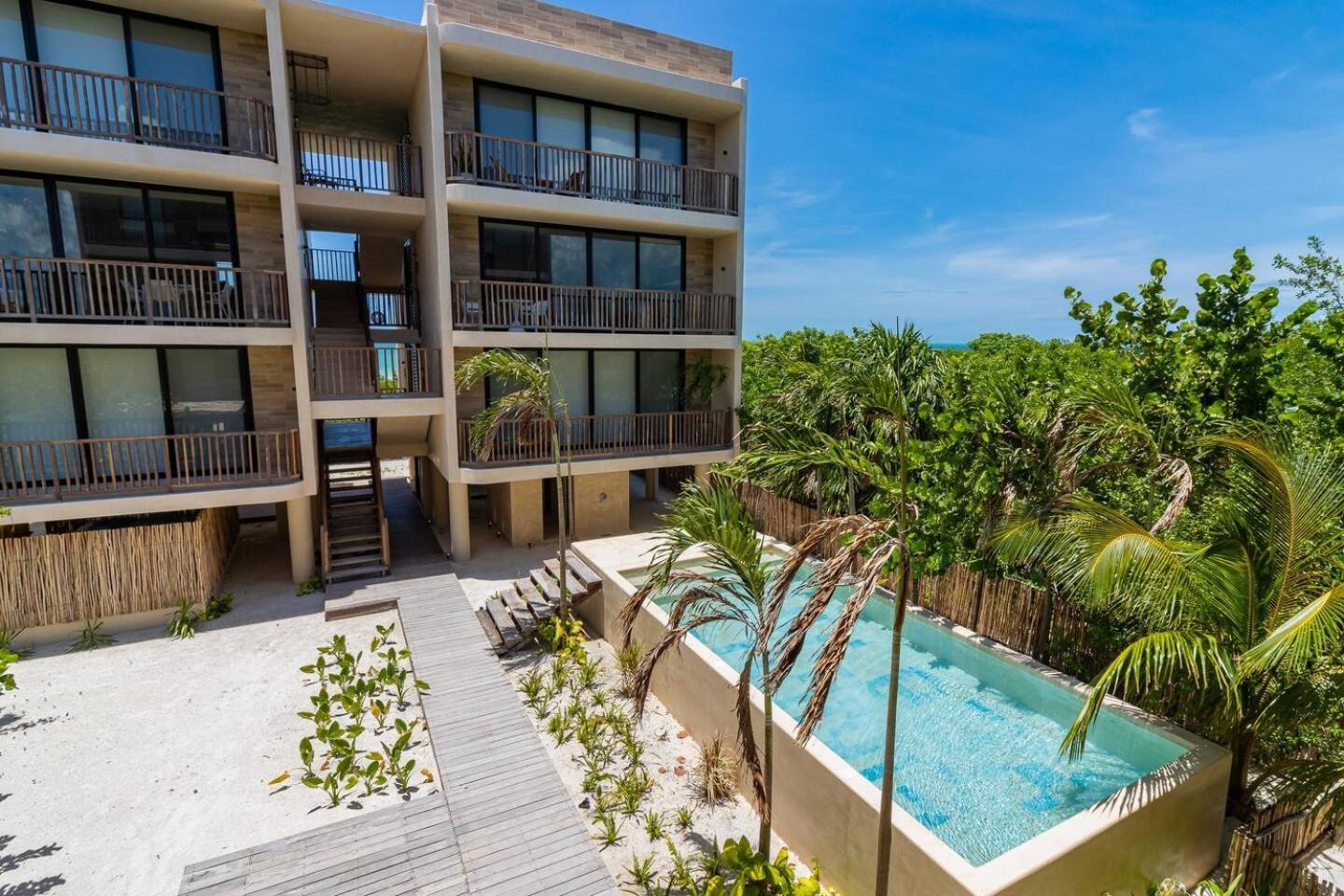 Penthouse Con Alberca Privada Y Hermosas Vistas Al Mar - A301 جزيرة هول بوكس المظهر الخارجي الصورة